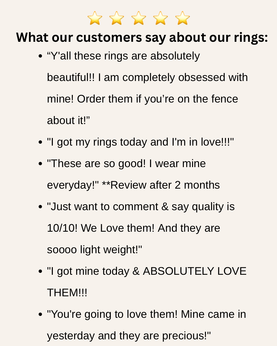 3mm Personalized Stackable Name Ring