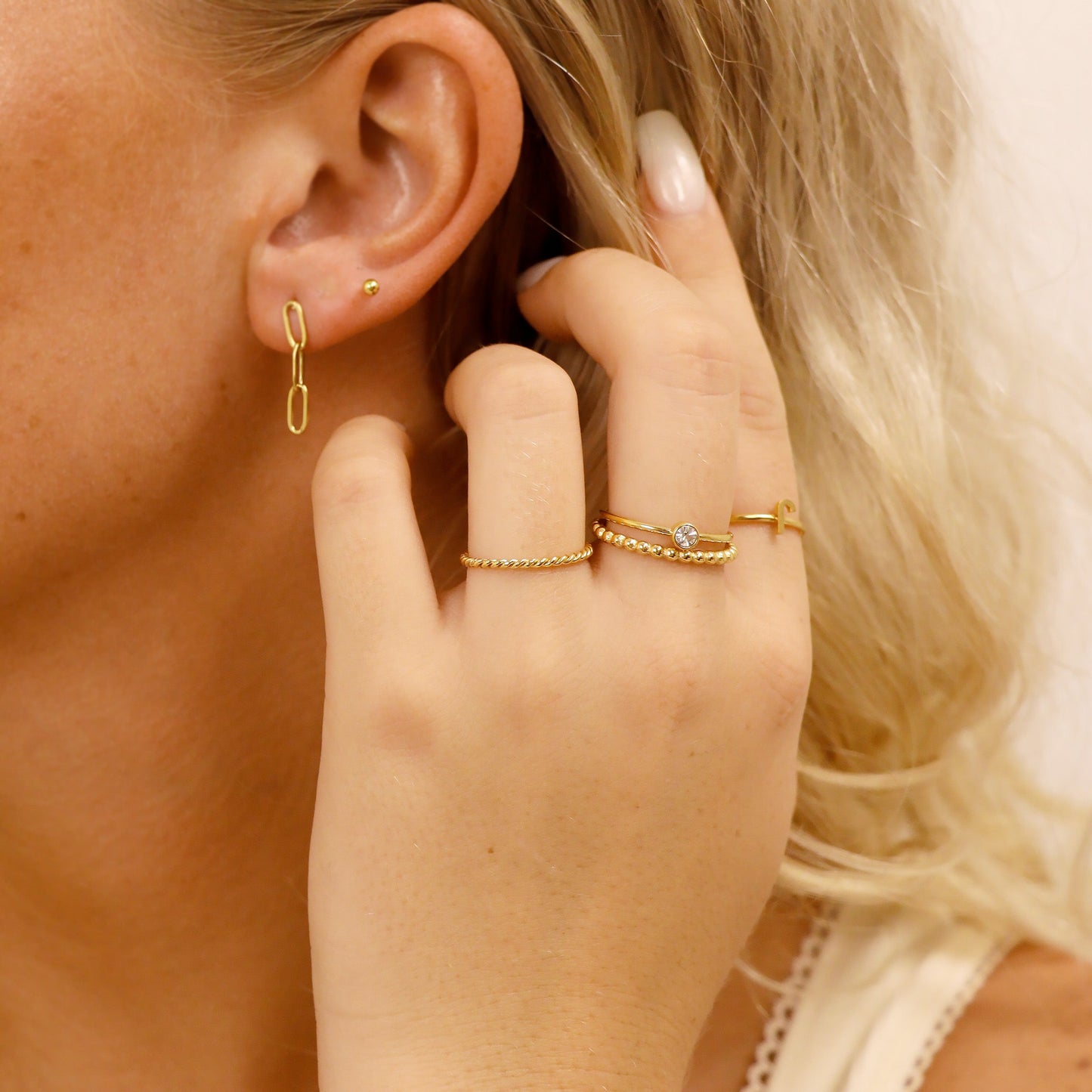 Twisted Stacking Ring