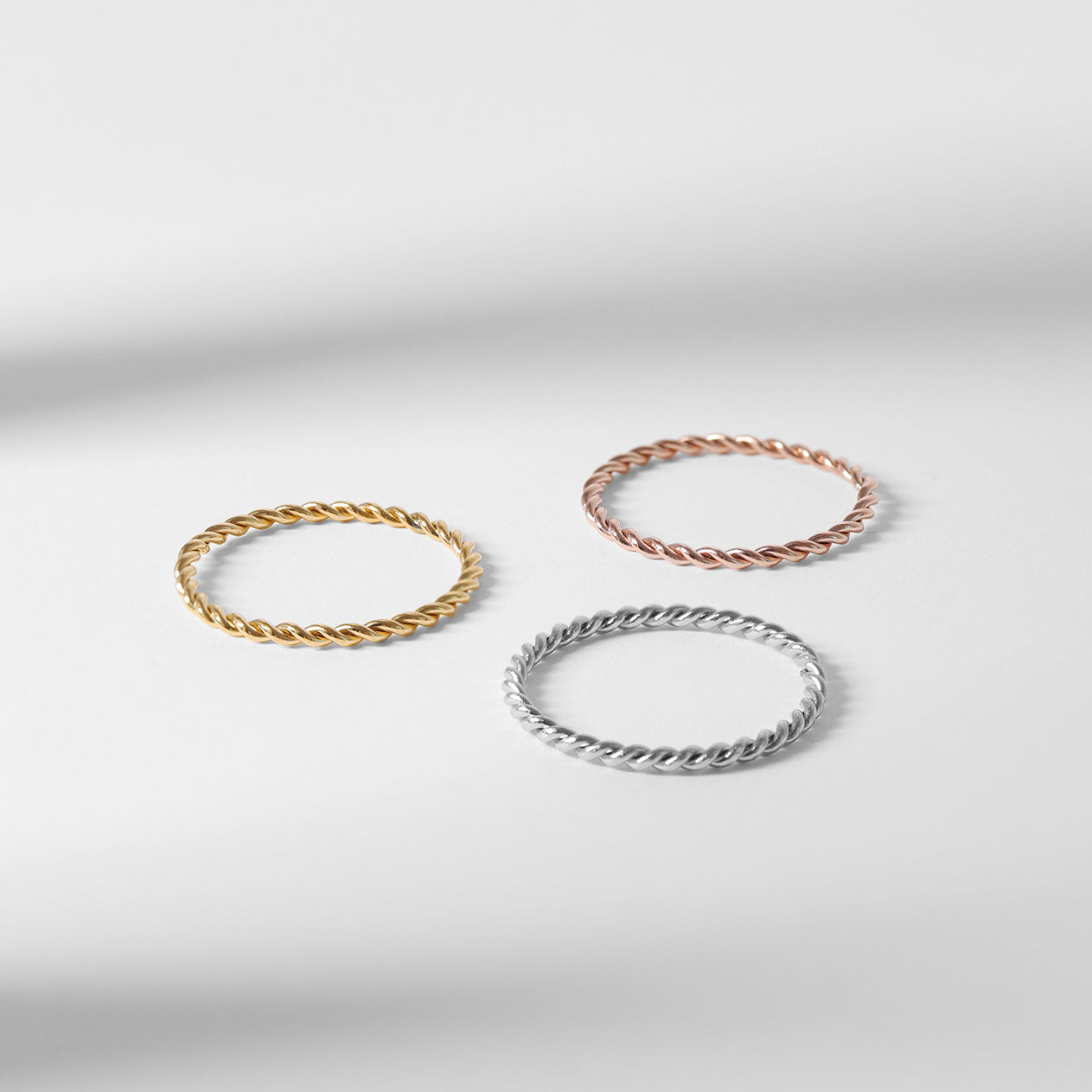 Twisted Stacking Ring
