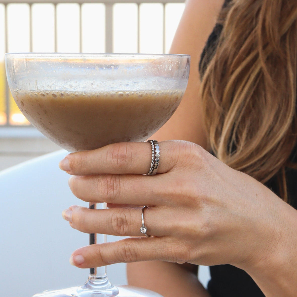 Twisted Stacking Ring