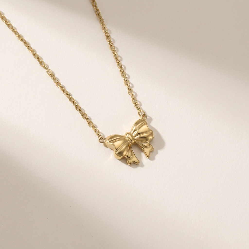 Bow Necklace