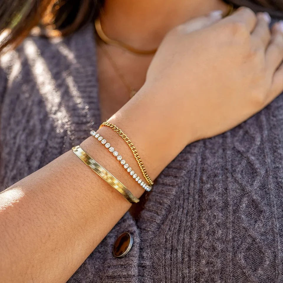 Tennis Bracelet Stack