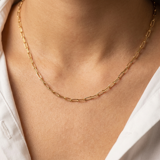 Mini Paperclip Necklace