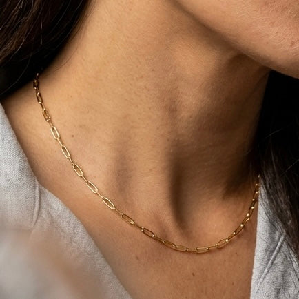 Mini Paperclip Necklace