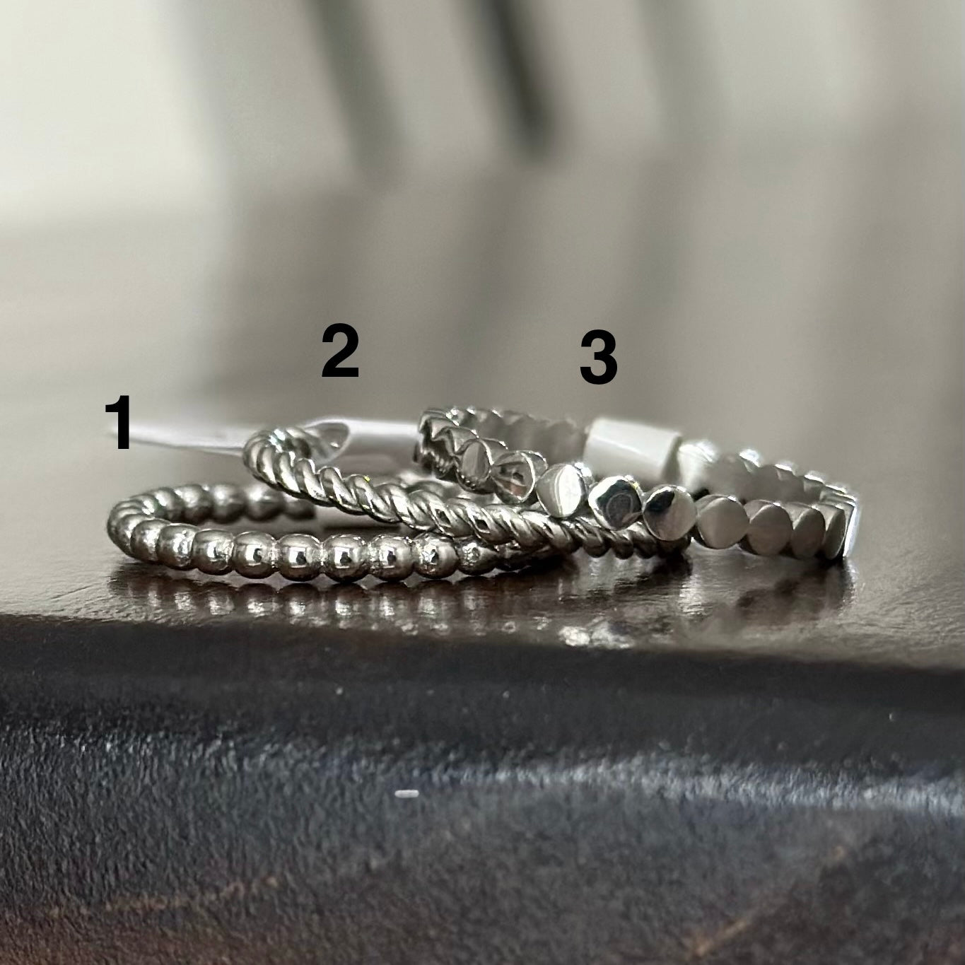 Flat Circle Stacking Ring