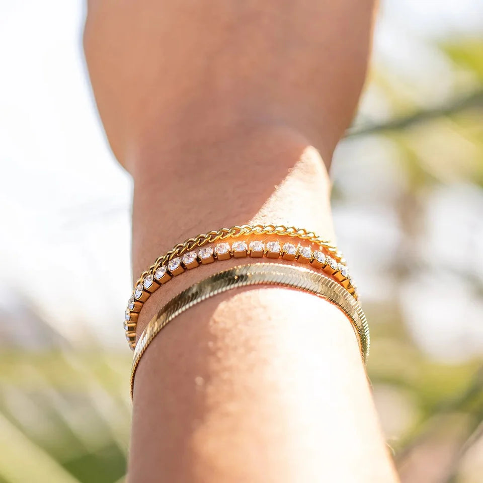 Tennis Bracelet Stack