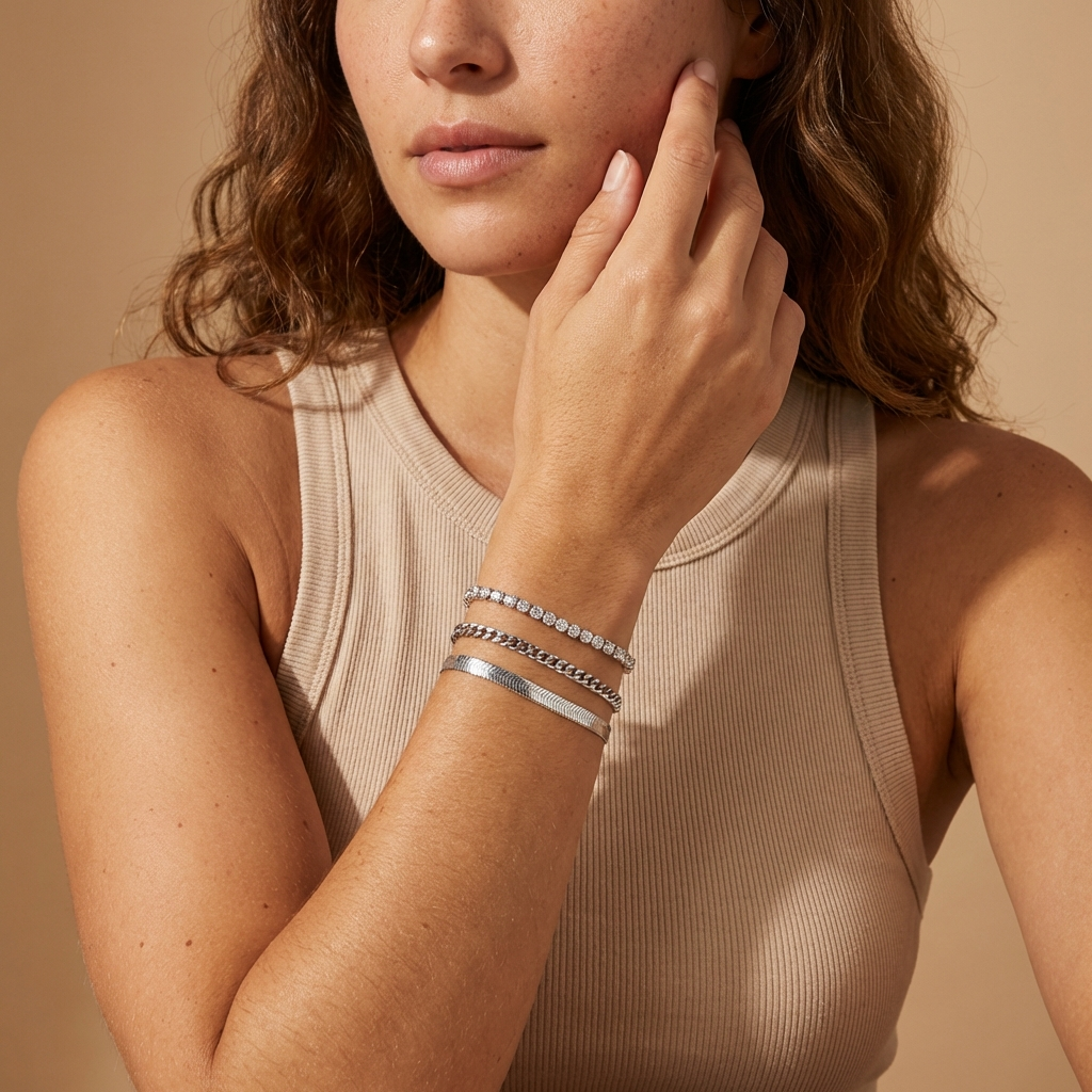 Tennis Bracelet Stack